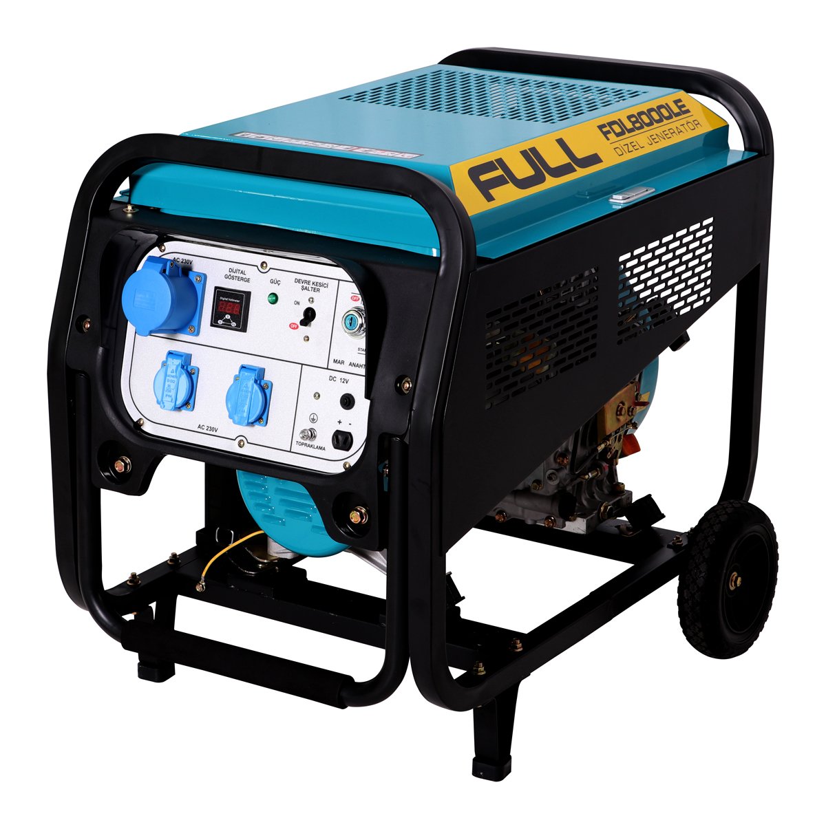 DiZEL_PORTATiF_JENERAToR_FDL8000LE